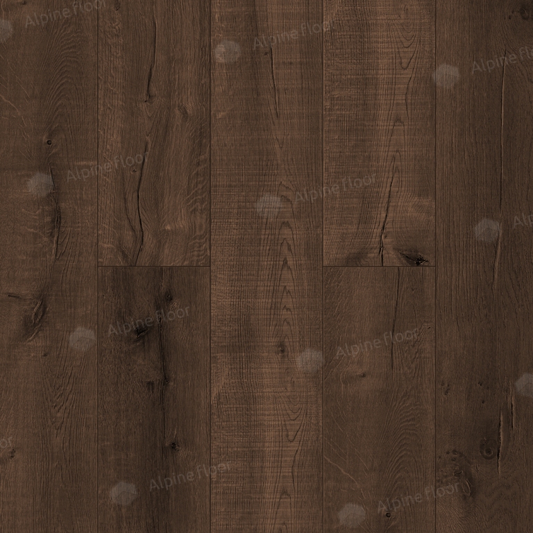 Виниловый пол Alpine floor Real wood Дуб Мокка
